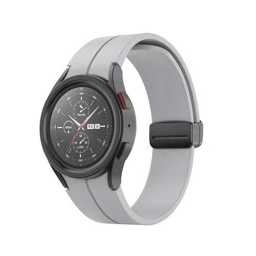 Magnetic Silicone Band Strap Fr Samsung Galaxy Watch 7 6 5 4 40 44mm Pro Classic - Picture 20 of 26