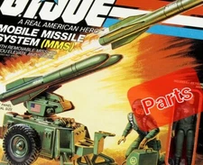 Revise 08/10/2025 ARAH GI Joe 1982 Mobile Missile System Parts -You Choose- MMS