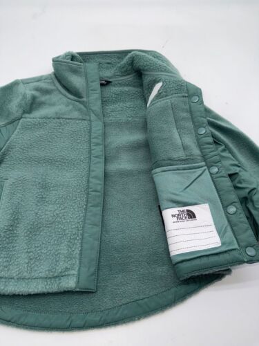 The North Face Girl Fleece Mashup Snap Jackets Coat 4341 - Picture 20 of 33