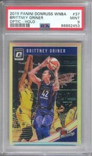 Brittney Griner 37 2019 Donruss WNBA Optic Holo Prizm - PSA 9 - Mint