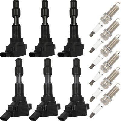 #ad 6x Ignition Coils amp; Iridium Spark Plug For Hyundai Palisade 3.8L 2020 2024 $105.99