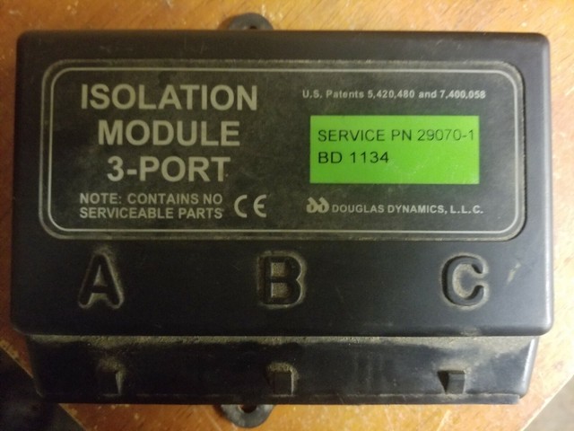Fisher Fischer 3 Port Green Tag Isolation Module Mm2 3 Plug Fleet Flex