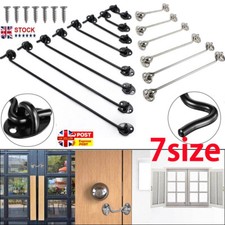 Cabin Hook And Eye Iron Door Heavy Duty Shed Gate 75mm -400mm 3"-12" Inch UK