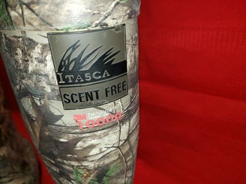 Itasca Scent Free CAMO 1000 3M Thinsulate Ultra Insulation Boots Size 13 - Picture 3 of 8