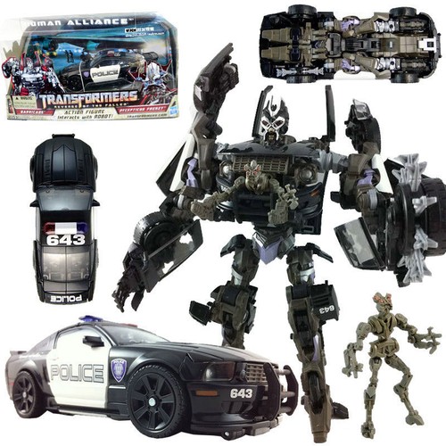 TRANSFORMERS Barricade & Decepticon Frenzy HUMAN ALLIANCE RD24 POLICE