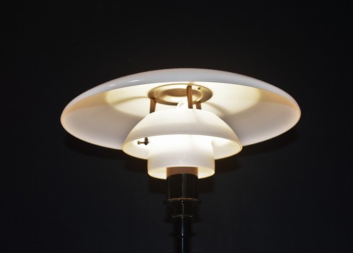 PH 3½-2½ Table Lamp by Poul Henningsen for Louis Poulsen, Mid-Century Original - Foto 3 di 17