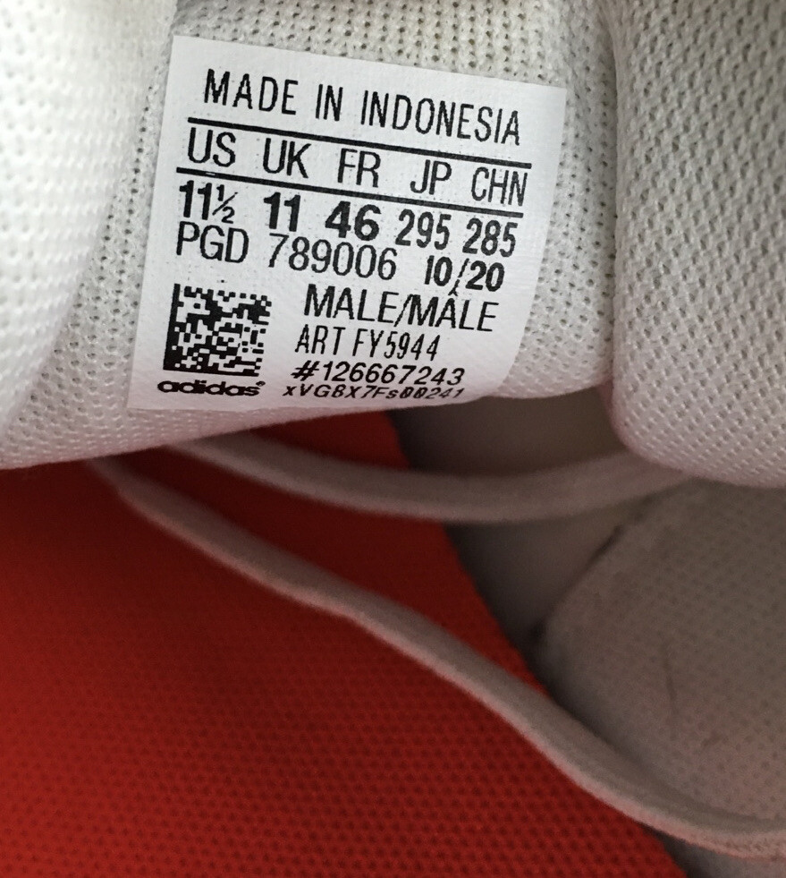 Size 11.5 - adidas Runfalcon 2.0 White Silver Metallic - FY5944 for sale  online | eBay