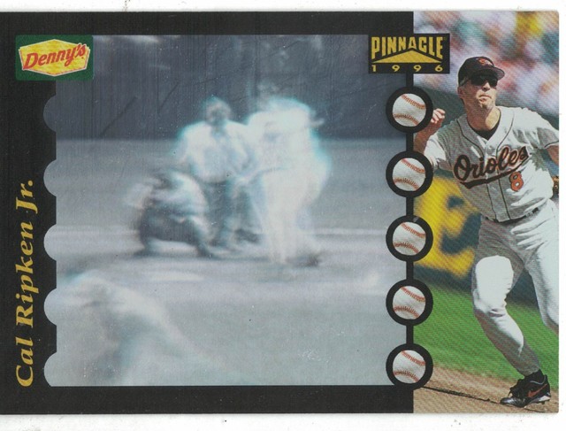 1996 Pinnacle Denny s Grand Slam Hologram 2 Cal Ripken Jr Baltimore 