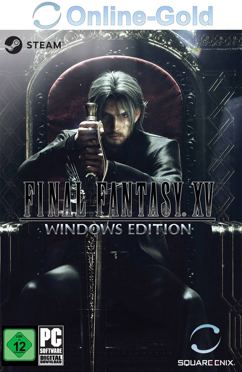 Final Fantasy XV Windows Edition - FF15 Key - PC Steam Digital.