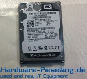 Dell Western Digital WD3200BEKT-75PVMT0 0J1CM4 320GB