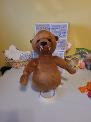 Build A Bear Sea Lion Seal Plush Brown Stuffed Animal Toy 2018