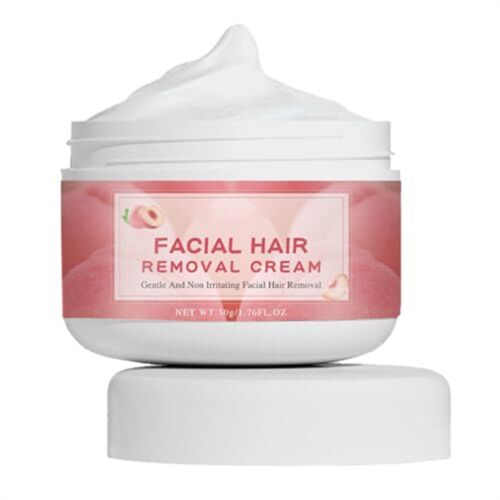 Facial Depilatory Peach Facial Hair Removal For Women For Upper Lip And Chin 50g