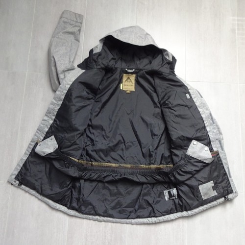 BURTON COVERT M 50 MENS SNOW JACKET 10K HERREN SKI SNOWBOARD JACKE GRAU 280€ NEU - Bild 9 von 15