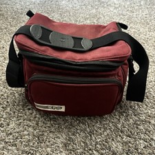 Vtg Combined Products Corp CPC Padded Camera Case Carry Bag Red 10  X 6.5  X 6  