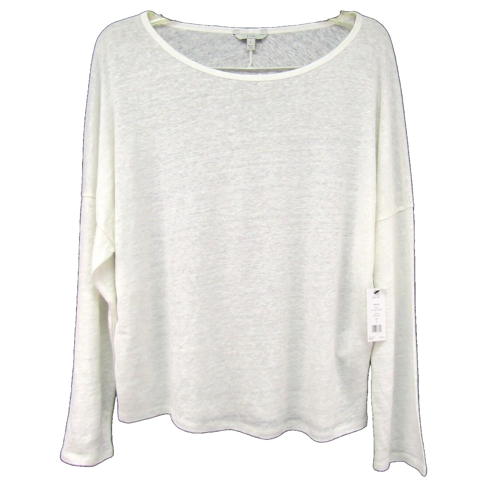 Camisetas JOIE lino blanco para De mujer