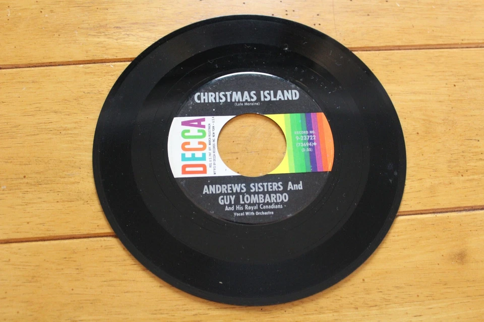 GUY LOMBARDO WINTER WONDERLAND 45RPM 7" JUKEBOX RECORD VG+ DECCA - Image 2 of 4