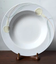 Mikasa Fine China Serenade Yellow  Large Rim Soup Bowl - Helena Uglow - LDB12