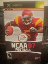 NCAA 07 Football XBOX Original EA Games Instruction Booklet w/ USC TROJANS