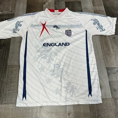 Donatt England Men's Soccer Football Jersey #4 Size Medium M