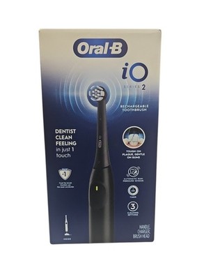 Oral-B iO Series 2 Electric Toothbrush Starter Kit Black