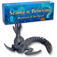 Sea Hand Monster Model, Mythical Deep Sea Cryptid Lore, Human-Luring Serpent
