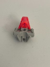 LEGO Bionicle Head Connector Block Trans-Neon Orange Eye Brain Stalk # 32553c04