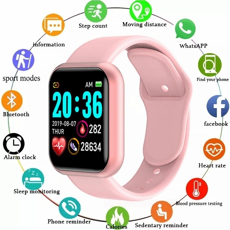 2026 Smart Watch Men/Women, Waterproof Smartwatch Bluetooth For iPhone Samsung