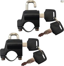 Handlebar Helmet Lock 7/8" for Motorcycle, Universal Accessories Bike Key Padloc