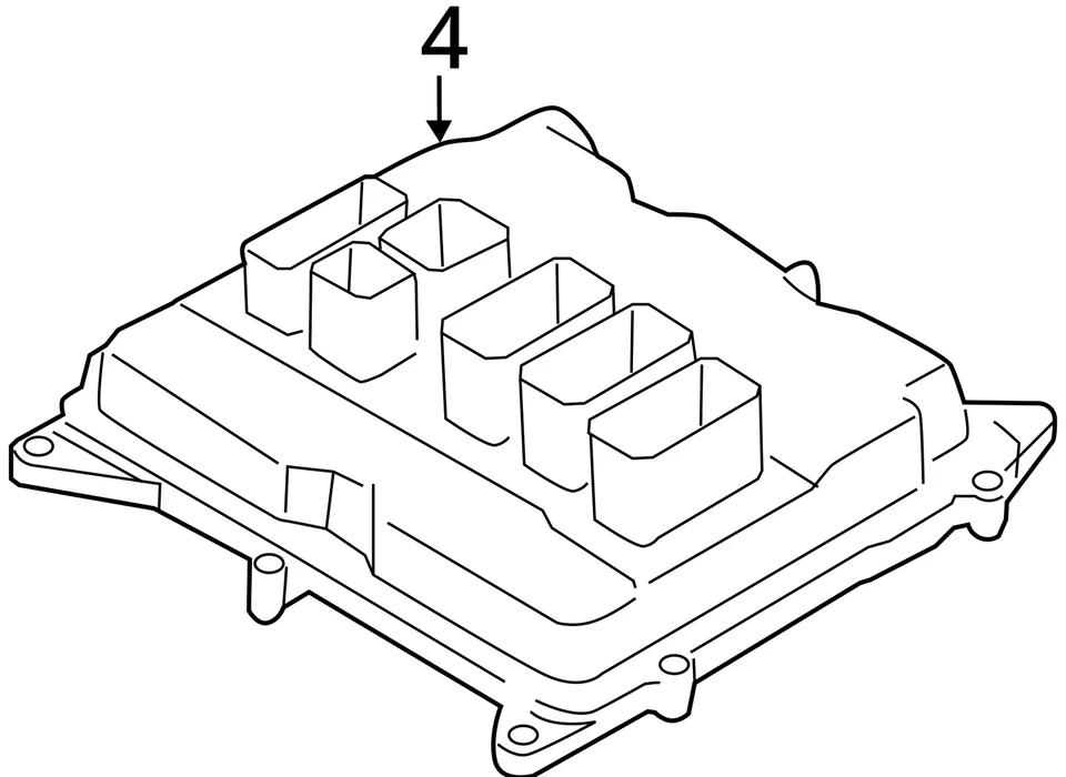 Módulo de control electrónico ECM del motor compatible con BMW 320i 733688 14-18 Foto 4 de 4