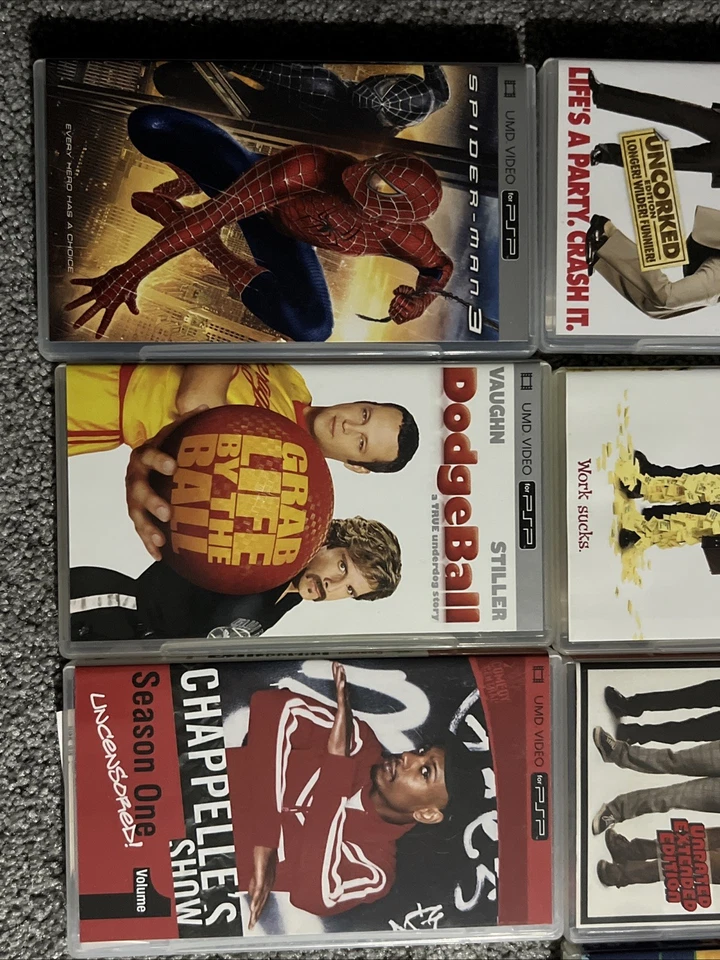 PSP PlayStation Juego Portátil (13) Y Película (9) Lote - Estuches Incluidos Foto 4 de 4