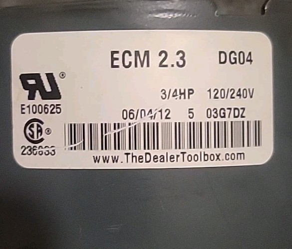 OEM GENTEQ LENNOX 46132-053 DG04 03G7DZ ECM MODULE HVAC USA SELLER FREE SHIPPING
