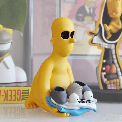 Homer Simpson POBBER TOYS Light Off Yellow by RX Strip x 1 of 50 made RARE