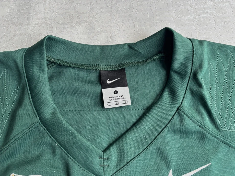 Camiseta Robert Griffin III Baylor University Bears Nike Juvenil Grande RG3 Verde Foto 3 de 4