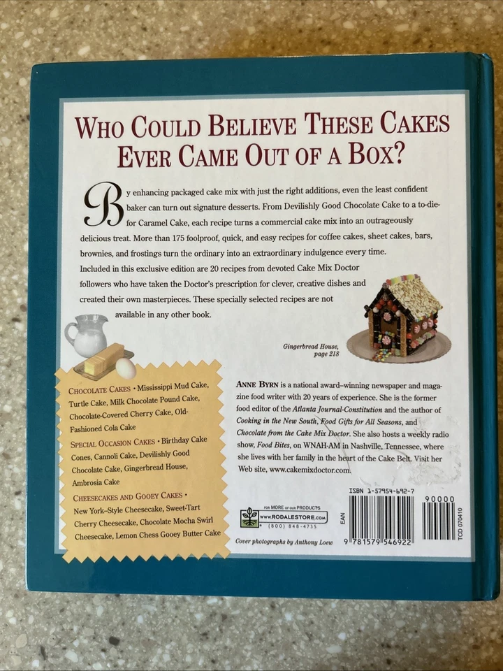 The Cake Mix Doctor: Deluxe Edition - Hardcover By Byrn, Anne - VERY GOOD Foto 2 de 4