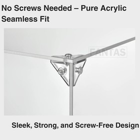 Acrylic Display Case for LEGO&reg; Parisian Restaurant 10243