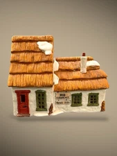 Dept 56 Dickens Village Cottage Bob Cratchit Tiny Tim Christmas Carol 1986