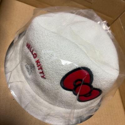 Hello Kitty x Kangol Bermuda Casual White Hat M New Limited Edition