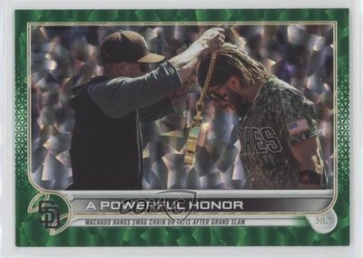 2022 Series 2 Checklist Green Foilboard /499 Fernando Tatis Jr Manny Machado 8t7