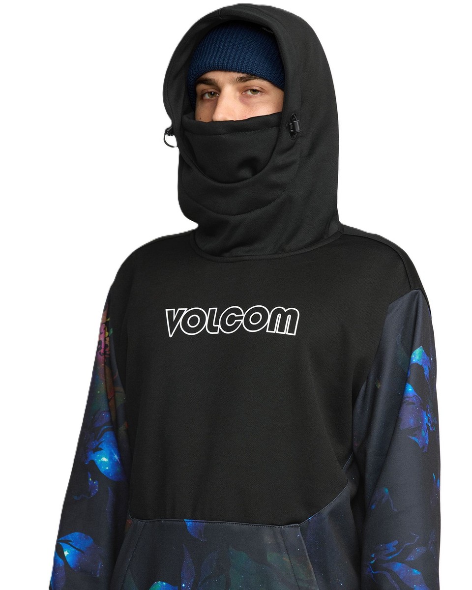 Volcom Hydro Riding Hoodie Men's Sweatshirt, Space Aloha, XX-Large