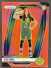 2024 Panini Prizm WNBA - Nika Muhl #146 Red Prizm /299 (RC)