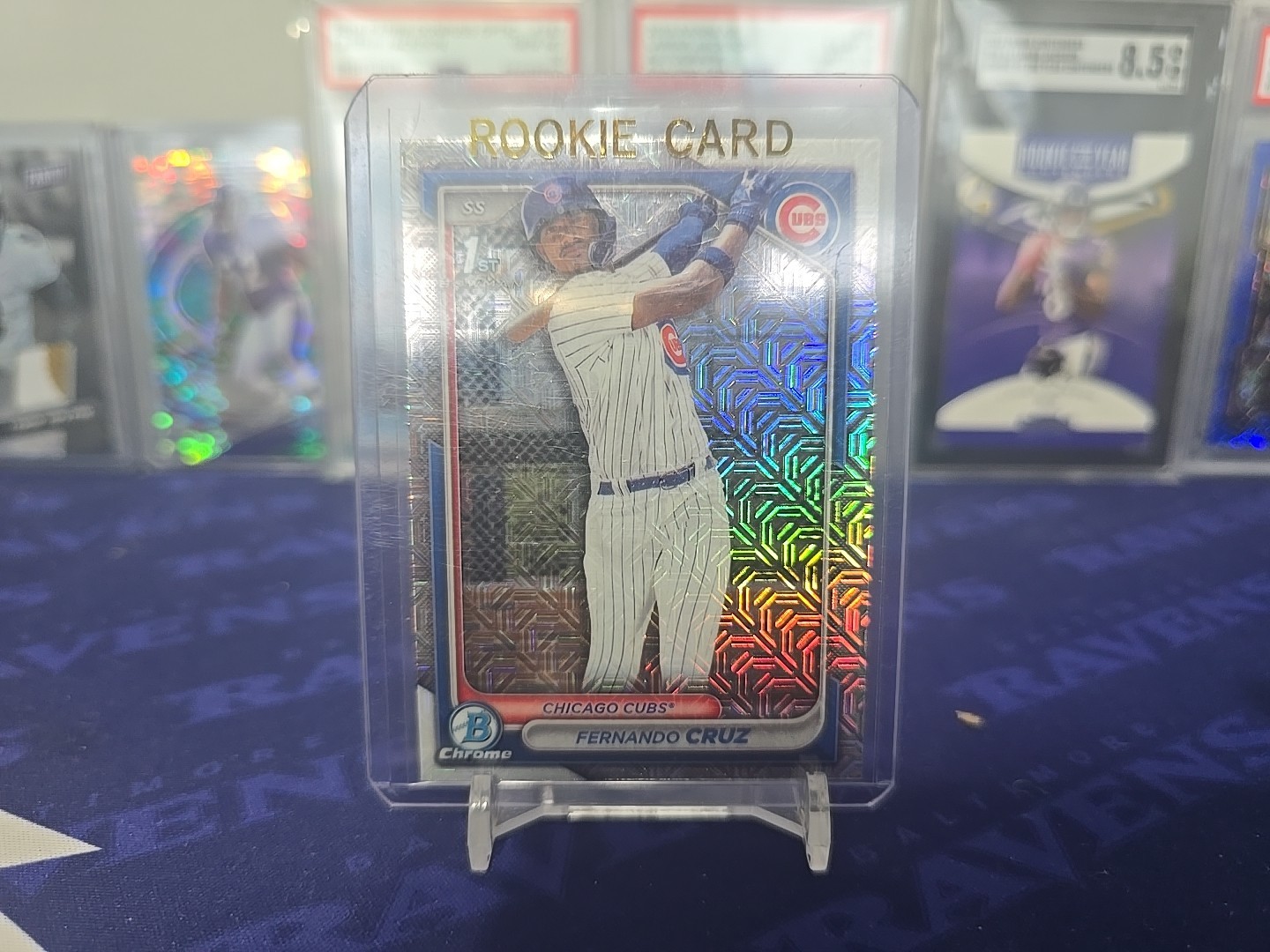 2024 Bowman Chrome - Prospects Fernando Cruz #BCP-197 Mojo Refractor (RC)