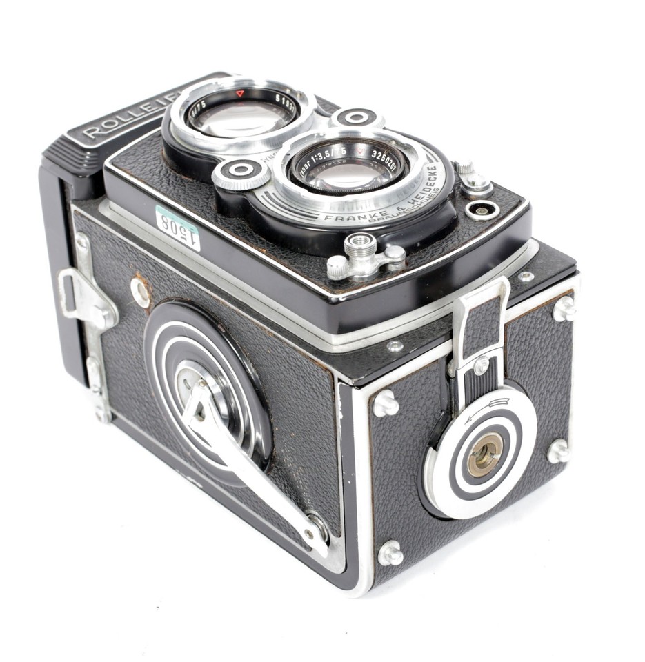 APPAREIL PHOTO TLR Rolleiflex 3,5 MX Type 1 avec objectif Opton Tessar