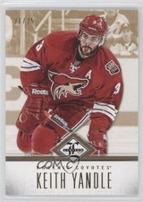 2012-13 Panini Limited Gold 21/25 Keith Yandle #115 0c3