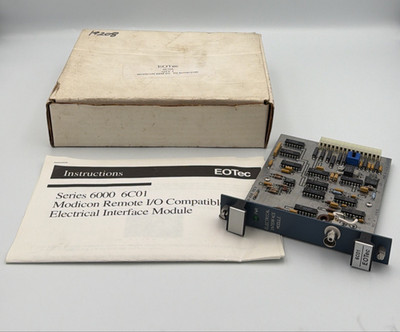 WEED INSTRUMENTS 880-6538-456 INTERFACE MODULE EOTec 6C01