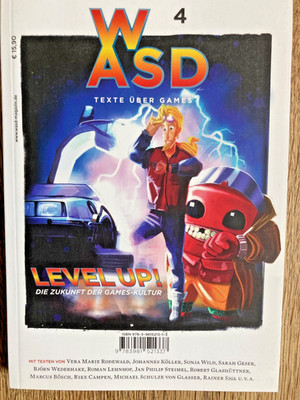 WASD Nr. 4 Texte über Games ''Level Up! Die Zukunft der Games-Kultur'' Bookazine