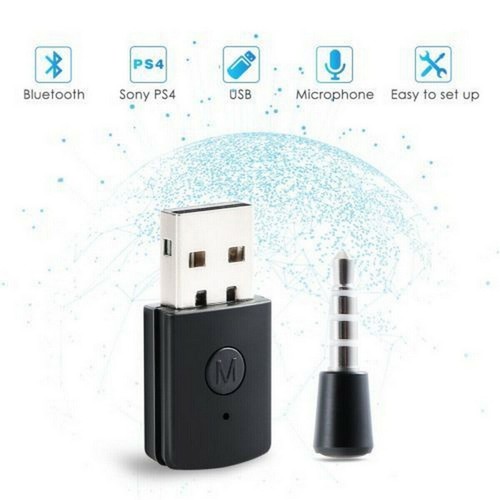 Mini Wireless Bluetooth 4.0 USB Dongle Receiver Adapter für PS4 Sound Headset - Afbeelding 7 van 12