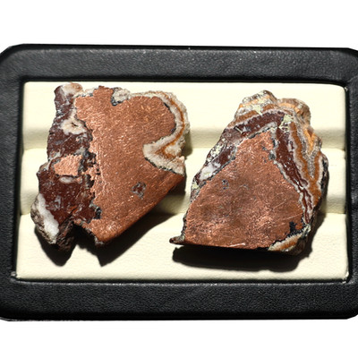 Purest Earth Frequencies~Authentic Native Copper Ore Slabs   Michigan USA   2 PC