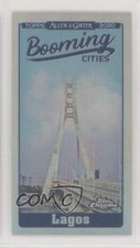 2020 Topps Allen & Ginter Chrome Mini Booming Cities Lagos Nigeria #BCC-3 i4v