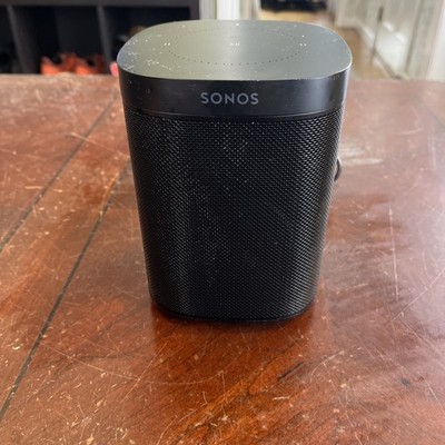 Sonos One Gen2 Wireless Smart Speaker Black w/ Power Cord Tested Works Great RS