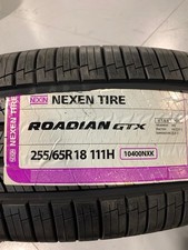 2 New 255 65 18 111h Nexen Roadian Gtx All Season Nos Tires